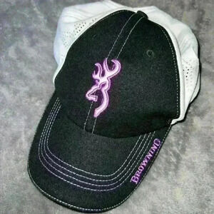 ladies browning hat purple, black and white - new never worn